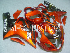 Suzuki GSXR600 GSXR750 2004-2005 Injection ABS Fairing - Factory - Orange Black - MFS4759