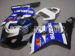 Suzuki GSXR600 GSXR750 2004-2005 Injection ABS Fairing - Factory Style - Blue White - MFS4773