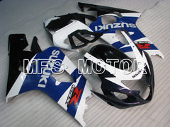 Suzuki GSXR600 GSXR750 2004-2005 Injection ABS Fairing - Factory Style - Blue White - MFS4828
