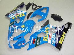 Suzuki GSXR600 GSXR750 2004-2005 Injection ABS Fairing - Rizla+ - Blue - MFS4842