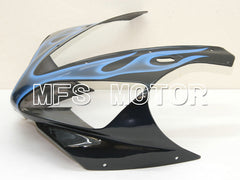 Carénage ABS injecté Yamaha YZF-R1 2000-2001 - Flamme - Bleu Noir - MFS4868