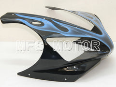 Carénage ABS injecté Yamaha YZF-R1 2000-2001 - Flamme - Bleu Noir - MFS4868