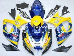 Suzuki GSXR600 GSXR750 2006-2007 Injection ABS Fairing - Corona - Blue Yellow - MFS4872