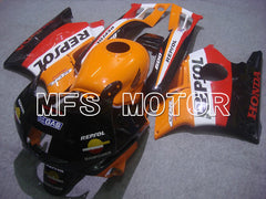 Honda CBR600 F2 1991-1994 ABS Fairing - Repsol - Black Orange Red - MFS4881
