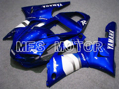 Yamaha YZF-R1 2000-2001 Injection ABS verkleidung - Factory Style - Blau Weiß - MFS4889