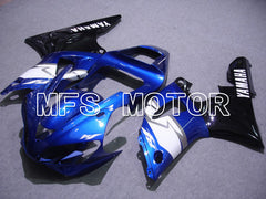 Yamaha YZF-R1 2000-2001 Injection ABS verkleidung - Factory Style - Blau Weiß - MFS4891