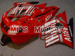 Honda CBR600 F3 1997-1998 Injection ABS verkleidung - Alice - Weiß Rot - MFS4901
