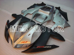 Yamaha YZF-R1 2002-2003 Injection ABS verkleidung - Factory Style - Schwarz Silber - MFS4933
