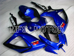 Suzuki GSXR600 GSXR750 2006-2007 Injection ABS verkleidung - Factory - Blau - MFS4947