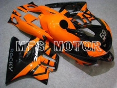 Honda CBR600 F3 1997-1998 Injection ABS Fairing - Factory Style - Black Orange - MFS4956