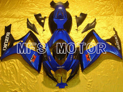 Suzuki GSXR600 GSXR750 2006-2007 Injection ABS verkleidung - Factory - Blau Schwarz - MFS4976