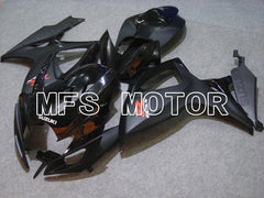 Suzuki GSXR600 GSXR750 2006-2007 Injection ABS verkleidung - Fabrik - Schwarz Matt - MFS4984