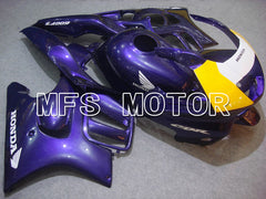 Honda CBR600 F3 1997-1998 Injection ABS verkleidung - Factory Style - Lila Gelb - MFS4996