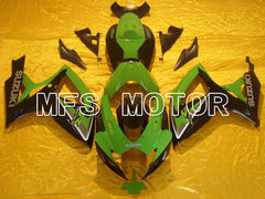 Carénage ABS injecté Suzuki GSXR600 GSXR750 2006-2007 - Factory - Noir Vert - MFS4998
