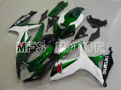 Suzuki GSXR600 GSXR750 2006-2007 Injection ABS Fairing - Factory - White Green - MFS4999