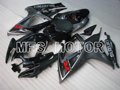 Suzuki GSXR600 GSXR750 2006-2007 Injection ABS Fairing - Factory - Black Gray - MFS5012