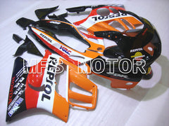 Honda CBR600 F3 1997-1998 Injection ABS verkleidung - Repsol - Schwarz Orange Rot - MFS5014