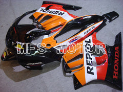 Honda CBR600 F3 1997-1998 Injection ABS verkleidung - Repsol - Schwarz Orange Rot - MFS5015