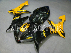 Yamaha YZF-R1 2004-2006 Injection ABS Fairing - Flame - Black Yellow - MFS5023