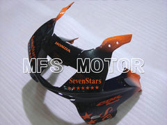 Honda CBR600 F3 1997-1998 Injection ABS Fairing - SevenStars - Black Orange - MFS5026