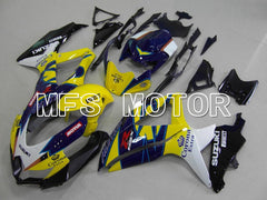 Suzuki GSXR600 GSXR750 2008-2010 Injection ABS verkleidung - Corona - Blau Gelb - MFS5037