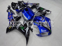 Yamaha YZF-R1 2004-2006 Injection ABS Fairing - Monster - Black Blue - MFS5039