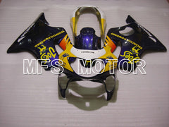 Honda CBR600 F4 1999-2000 Injection ABS Fairing - Camel - Blue Yellow - MFS5040