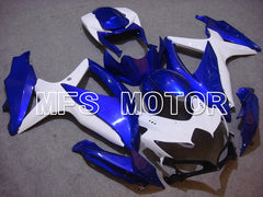 Suzuki GSXR600 GSXR750 2008-2010 Injection ABS Fairing - Factory Style - Blue White - MFS5081