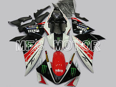 Carénage ABS injecté Yamaha YZF-R1 2009-2011 - Monster - Rouge Blanc - MFS5123