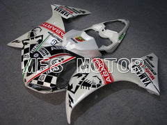 Carénage ABS Injection Yamaha YZF-R1 2009-2011 - ABARTH - Noir Blanc - MFS5132