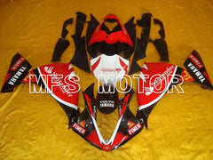 Carénage ABS injecté Yamaha YZF-R1 2009-2011 - Santander - Noir Rouge - MFS5138