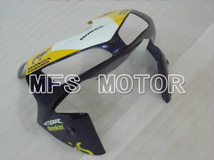 Honda CBR600RR 2003-2004 ABS-Spritzgussverkleidung - Kamel - Gelb Blau - MFS5139