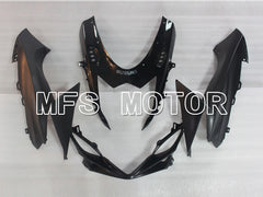 Suzuki GSXR600 GSXR750 2011-2024 Injection ABS verkleidung - Factory Style - Schwarz matt - MFS5150