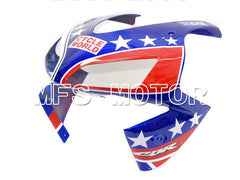 Honda CBR600RR 2003-2004 ABS Injection Fairing - Castrol - White Red Blue - MFS5153