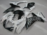 Suzuki GSXR600 GSXR750 2011-2024 Injection ABS Fairing - Factory Style - Black White Matte - MFS5157
