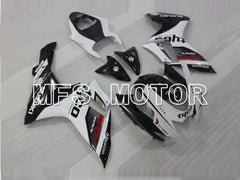 Suzuki GSXR600 GSXR750 2011-2024 Injection ABS Fairing - tyco - Black White - MFS5176