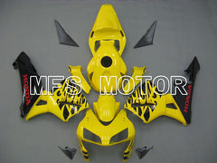 Carénage ABS Injection Honda CBR600RR 2003-2004 - Autres - Jaune Noir - MFS5184