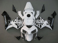 Carénage ABS injecté Honda CBR600RR 2003-2004 - Autres - Blanc Noir - MFS5187