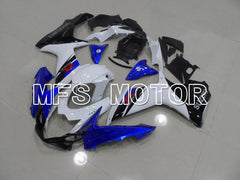 Suzuki GSXR600 GSXR750 2011-2024 Injection ABS verkleidung - Factory Style - Schwarz Blau Weiß - MFS5195