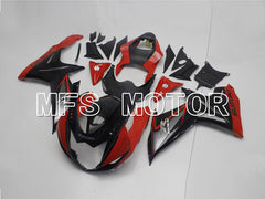 Suzuki GSXR600 GSXR750 2011-2024 Injection ABS verkleidung - Factory Style - Schwarz Rot - MFS5207