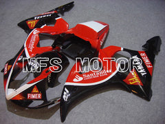 Yamaha YZF-R6 2005 Injection ABS Fairing - Santander - Red Black - MFS5263