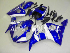 Yamaha YZF-R6 2003-2004 Injection ABS verkleidung - Factory Style - Blau Weiß - MFS5232