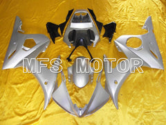 Yamaha YZF-R6 2003-2004 Injection ABS Verkleidung - Factory Style - Silber Matt - MFS5238