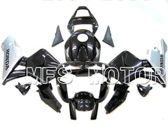 Honda CBR600RR 2003-2004 ABS Injection Fairing - Factory Style - Silver Black - MFS5276