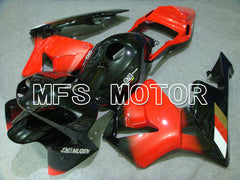 Honda CBR600RR 2003-2004 ABS-Spritzgussverkleidung - Mugen - Rot Schwarz - MFS5282