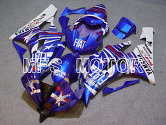 Yamaha YZF-R6 2006-2007 Injection ABS verkleidung - FIAT - Blau Weiß - MFS5302