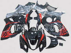 Suzuki GSXR1300 Hayabusa 2008-2020 Injection ABS Fairing - Fatcory - Black Red - MFS5328