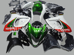 Suzuki GSXR1300 Hayabusa 2008-2020 Injection ABS Fairing - Fatcory - Green White - MFS5329