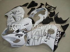 Suzuki GSXR1300 Hayabusa 1999-2007 Injection ABS verkleidung - Corona - Schwarz Weiß - MFS5332