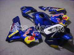 Honda CBR600RR 2003-2004 ABS-Spritzgussverkleidung - Red Bull - Blau - MFS5336